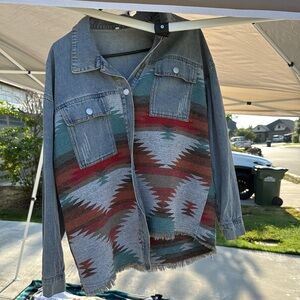 Denim western jacket